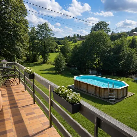 Le Refuge Des Etoiles - River View, Balcony & Pellet Stove Malmedy